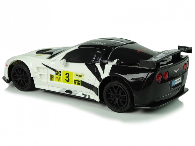 Auto sportiva radiocomandata 1:24 Corvette C6.R bianco