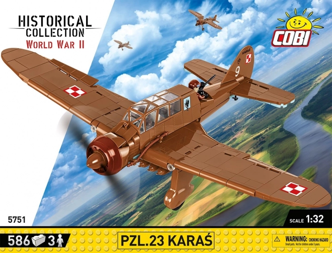 Modello aereo COBI PZL.23 Karaś