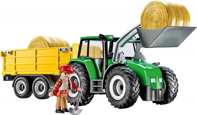 Set di figure paese 9317 Trattore con rimorchio
