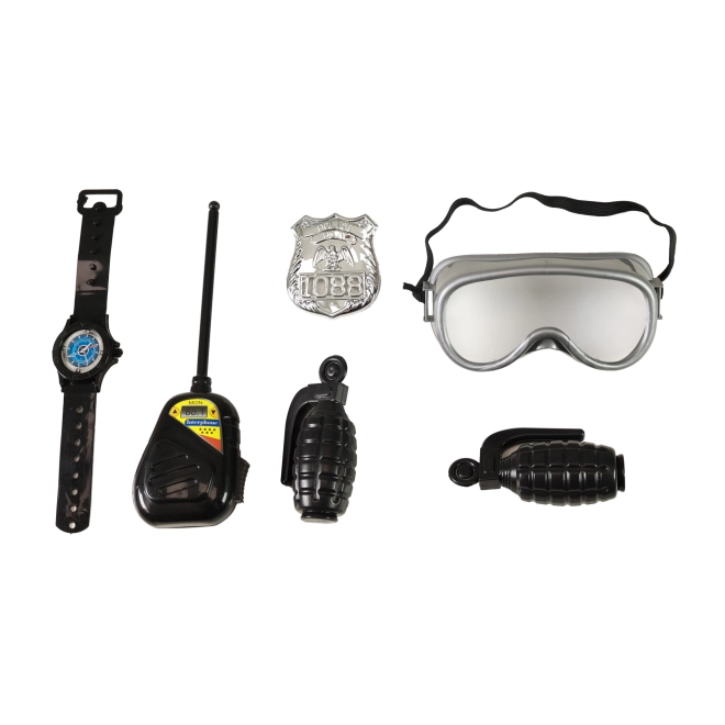 Equipaggiamento di polizia completo per il gioco di ruolo