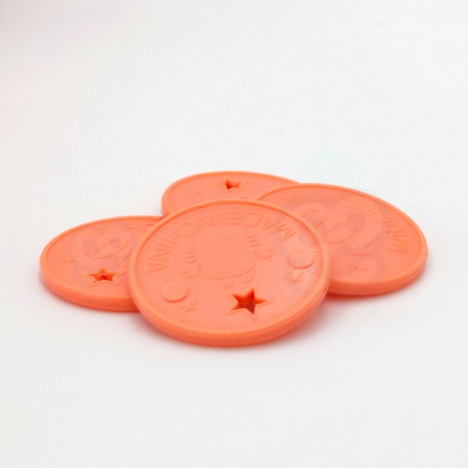 Cassaforte elettronica krab arancione con codice PIN per bambini