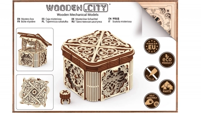 Scatola Misteriosa WOODEN CITY Puzzle 3D