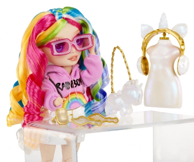 Rainbow High cristalli creativi bambola - Amaya Raine