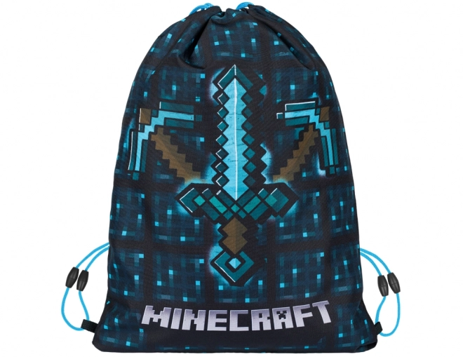 Set Minecraft 2 con Ascia e Spada Blu