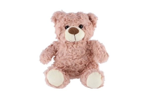 Orsetto Seduto Peluche Rosa 22 cm