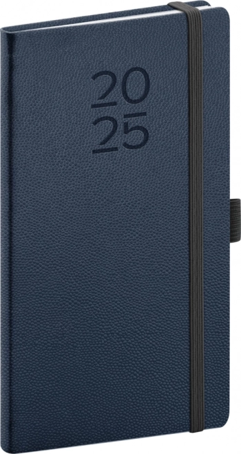 Agenda tascabile Vellum 2025 blu