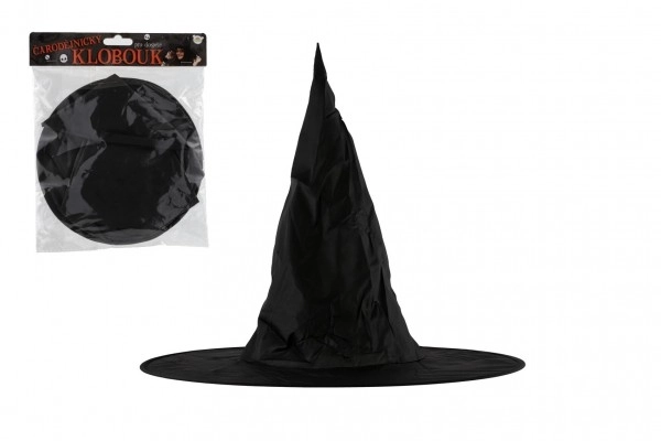 Cappello da strega pieghevole adulto 38 cm per carnevale