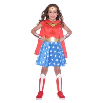 Costume Wonder Woman Bambina 6-8 Anni