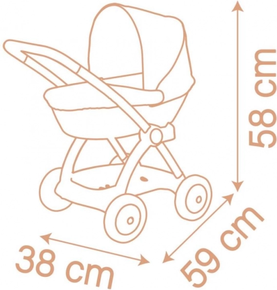 Carrozzina per bambole Baby Nurse