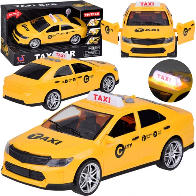 Auto taxi con suoni e luci