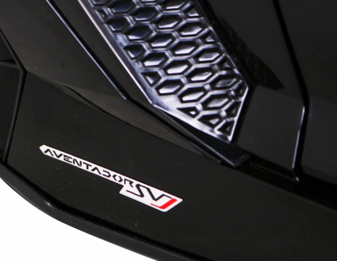 Lamborghini SVJ DRIFT pro 2 bambini nero + funzione Drift + telecomando + MP3 LED + avvio lento