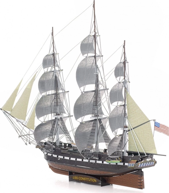 Puzzle 3D premium series modello USS nave METAL EARTH