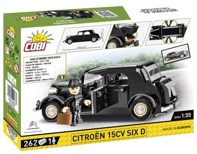 Cobi Citroën 15CV SIX D Modellino