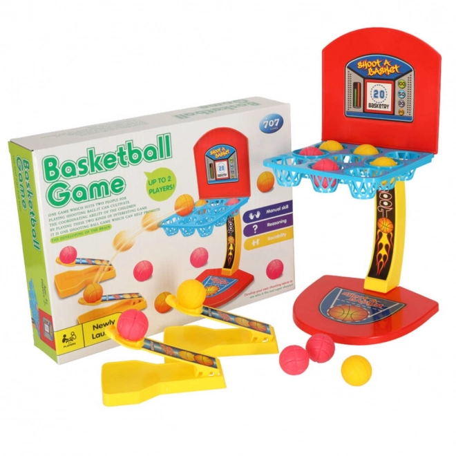 Gioco di abilità Mini Basket per 2 giocatori