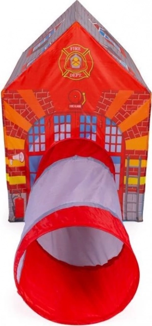 Tenda per bambini con tunnel Stazione dei pompieri IPLAY