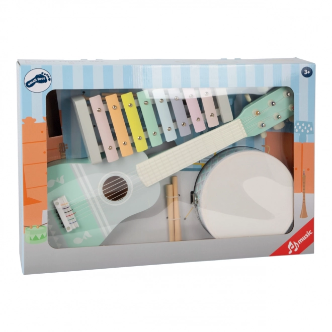 set musicale pastello 3 pezzi small foot