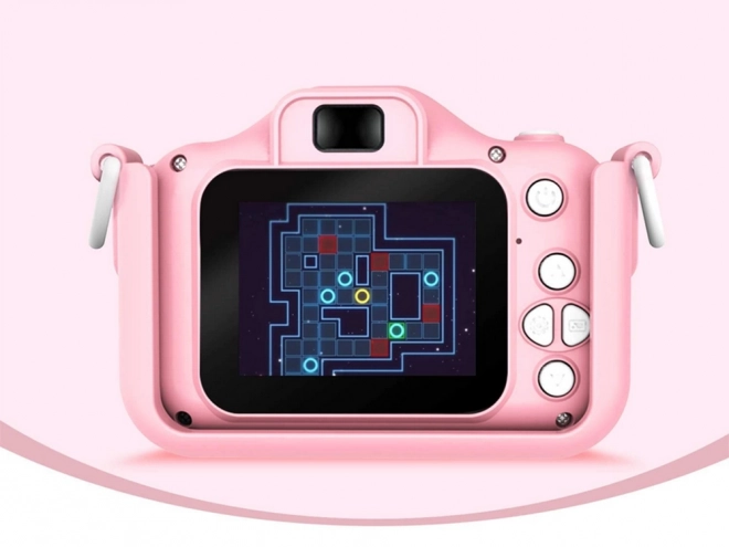 Fotocamera per bambini Unicorno rosa