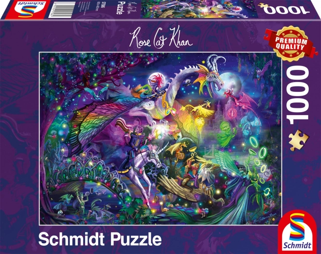 Puzzle Circo Notturno Estivo SCHMIDT 1000 Pezzi