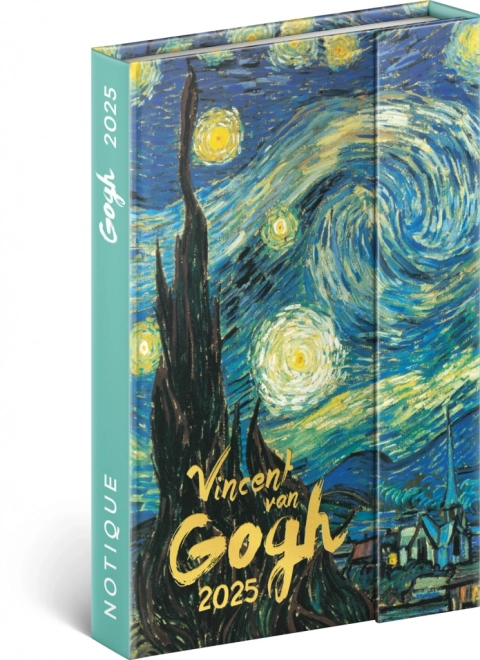 Agenda settimanale magnetica Vincent van Gogh 2025