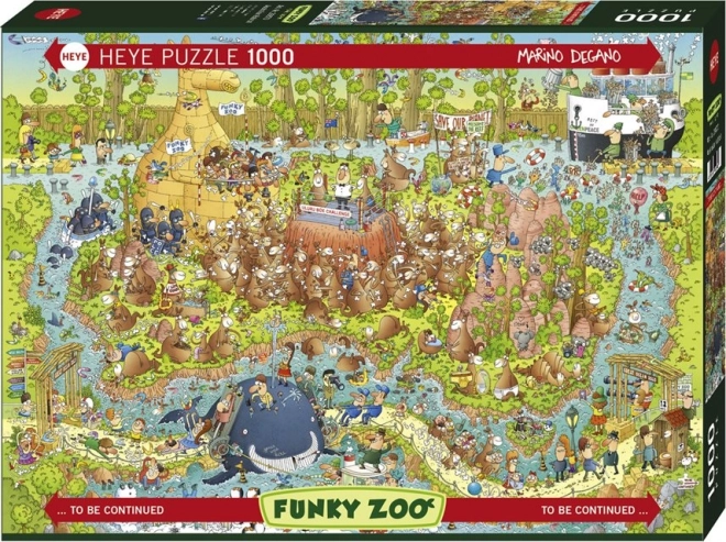 Puzzle Heye, Zoo Pazza: Esposizione Australiana 1000 Pezzi