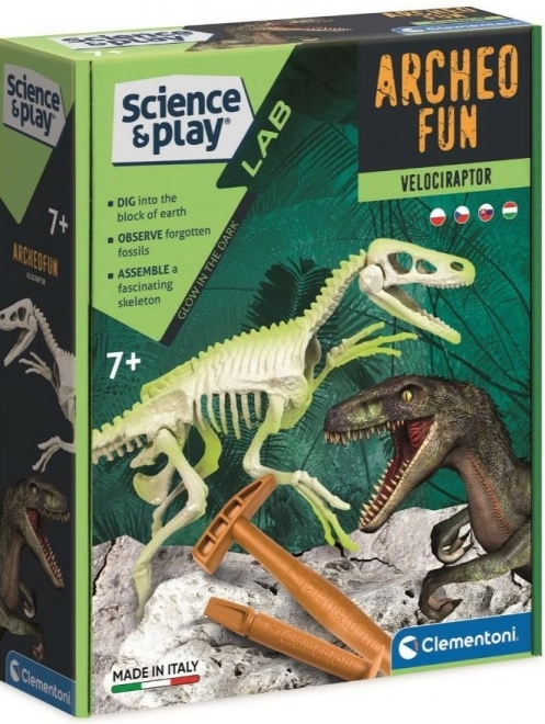 Clementoni Science&Play Archeofun: Velociraptor