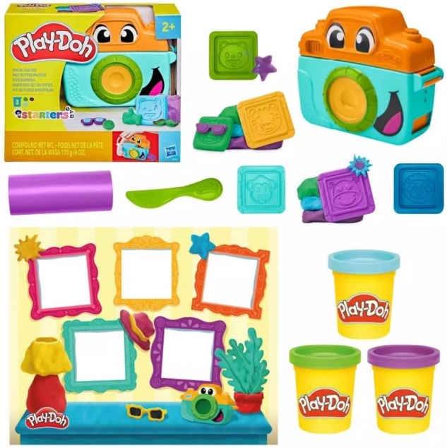 Fotocamera e creazione di foto Play-Doh