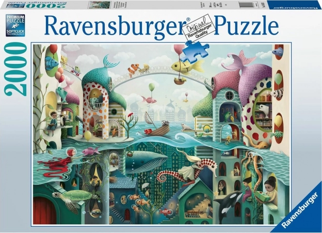 Puzzle Ravensburger Se I Pesci Potessero Parlare 2000 Pezzi