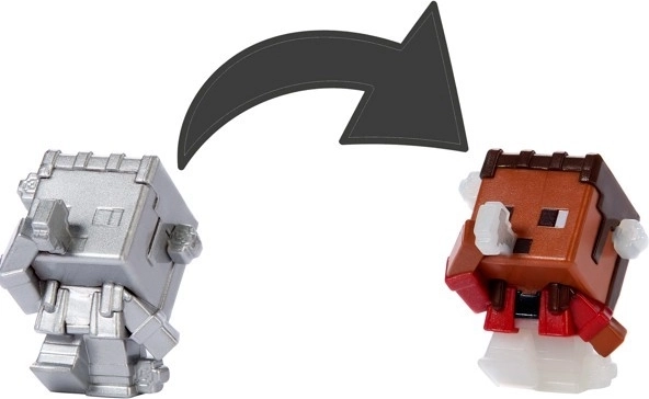 Figura Minecraft Noor o Mai con trasformazione di elisir