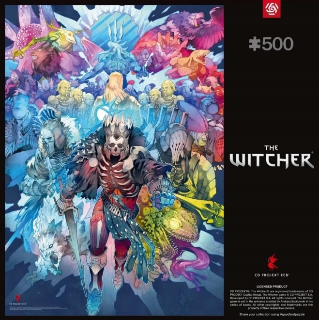 Good Loot puzzle The Witcher: Mostri 500 pezzi