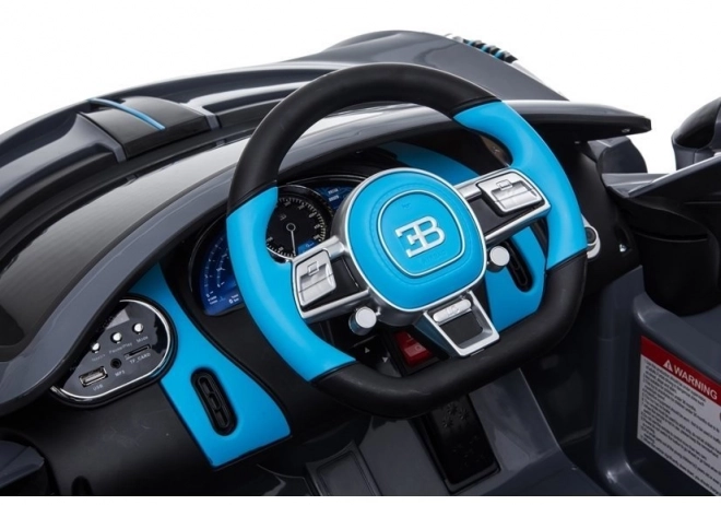 Auto a Batteria Bugatti Divo Nero Verniciato