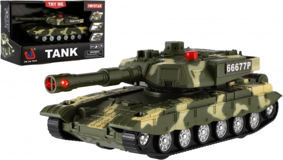 Carro armato da 20 cm con motore a inerzia, luce e suono