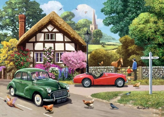 Puzzle Paesaggio di Campagna 1000 Pezzi
