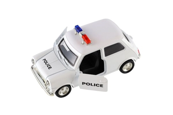 Auto Polizia Retrò con Luci 11cm