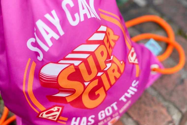 Design motivazionale Super Girl