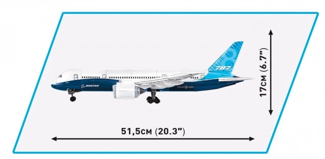 Boeing 787-8 Dreamliner modello da costruire