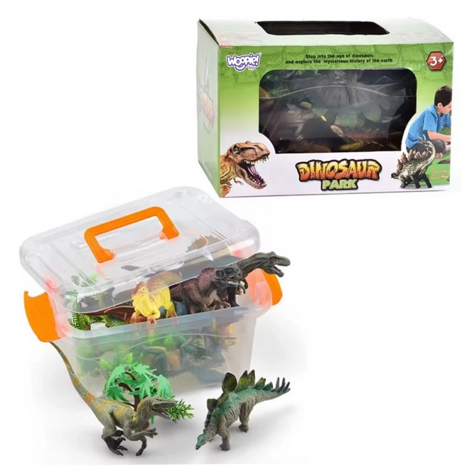Parco dei Dinosauri con Figurine e Accessori