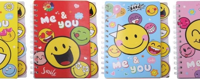 Blocco Note Smiley con Rilegatura a Spirale