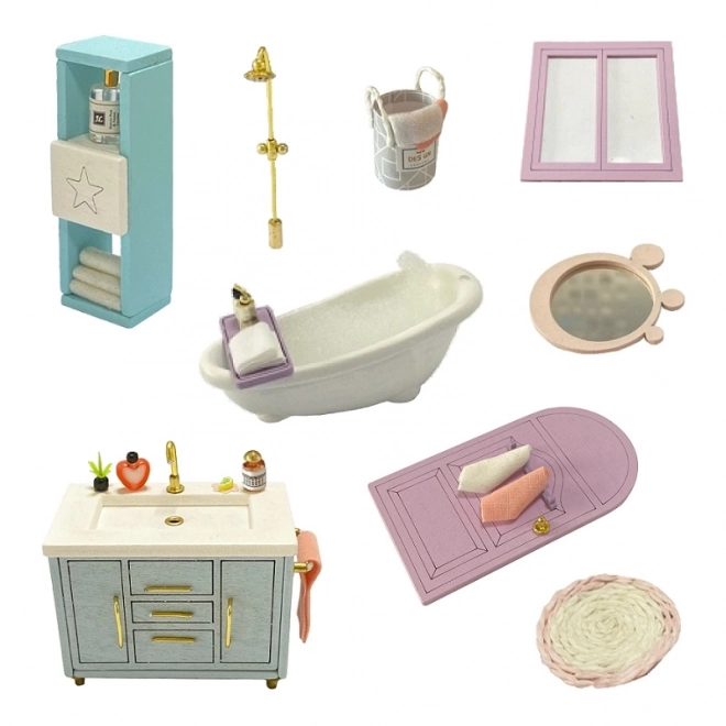 Miniatura di casa accogliente bagno 2Kids Toys