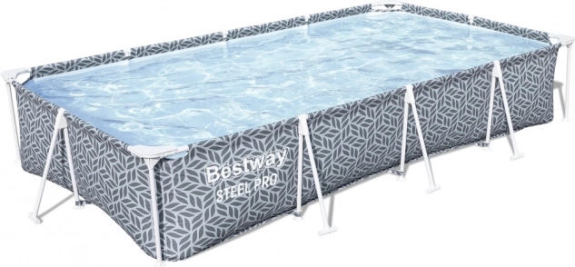 Piscina rettangolare con struttura Bestway Steel Pro 366 x 201 x 66 cm
