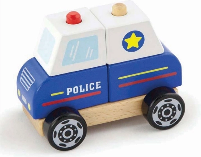 Puzzle in legno della Polizia VIGA