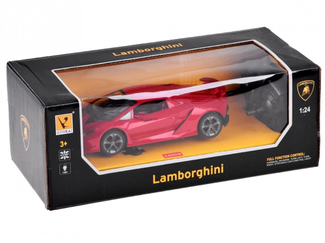 Auto telecomandata rosso Lamborghini