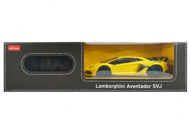 Auto R/C Lamborghini Aventador giallo