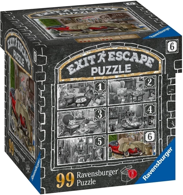 Ravensburger puzzle escape La Magione Spettrale