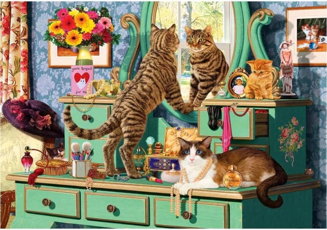 Puzzle toilette del gatto 260 pezzi