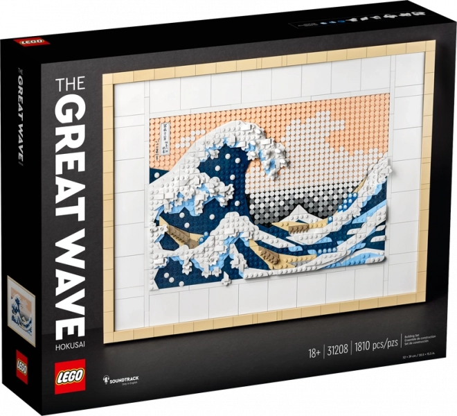 Replica LEGO Hokusai La Grande Onda