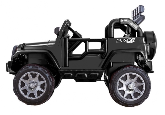 Auto nero a batteria per bambini Jeep HP012