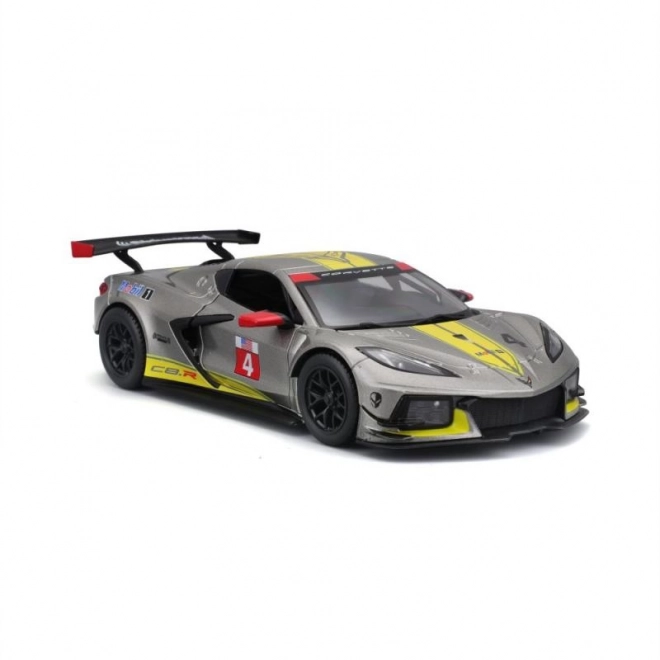 Modello in metallo Chevrolet Corvette - C8R Racing Gialla