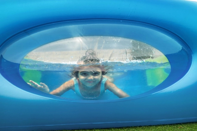 Piscina gonfiabile per bambini con finestre panoramiche