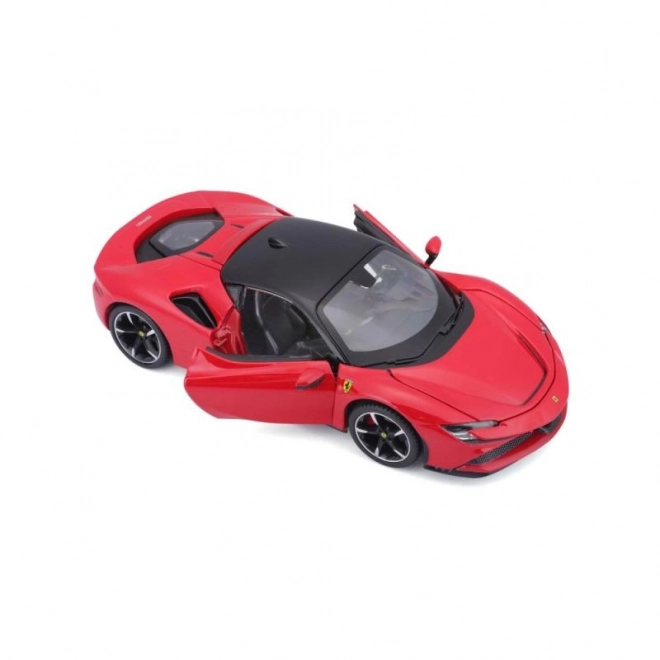 Bburago Ferrari SF90 Stradale in scala 1:24 Rosso