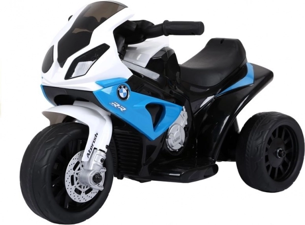 Motore a batteria BMW S1000RR a tre ruote blu